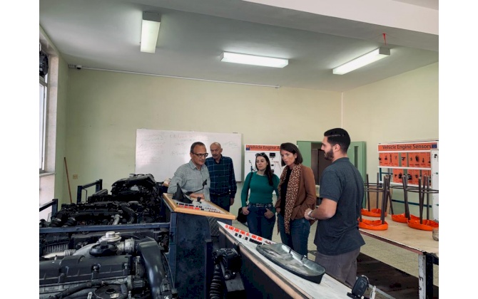 BCCI meets with the team of the Skilled young Palestine Project from the Belgian development agency/ ENABEL