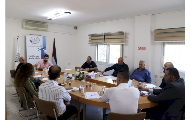 اللجنة التجارية في غرفة تجارة وصناعة محافظة بيت لحم تعقد اجتماعها الدوري