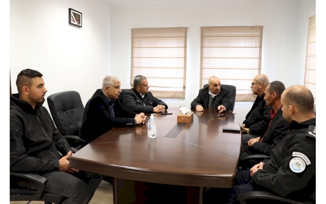 Bethlehem Chamber of Commerce and Industry receives the Director of Customs Control