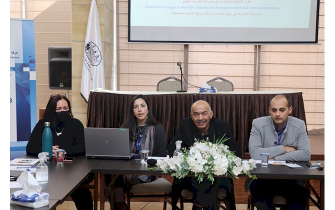 Bethlehem Chamber of Commerce and Industry discusses the relevance of vocational and technical training in lowering  unemployment rates in the governorate