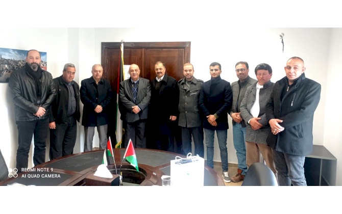 Bethlehem Chamber of Commerce and Industry and Beit Fajjar Municipality discuss ways of joint cooperation