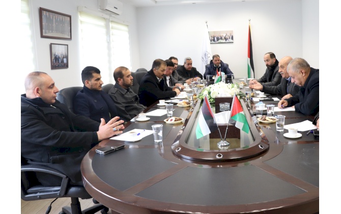 Bethlehem Chamber of Commerce and Industry and Beit Fajjar Municipality discuss ways of joint cooperation