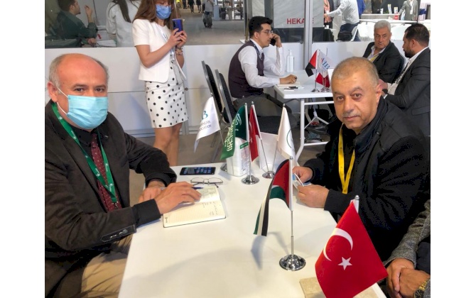 A Bethlehem Chamber of Commerce and Industry delegation attends the Izmir Stone & Marble Fair