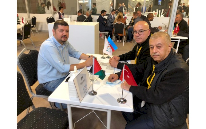 A Bethlehem Chamber of Commerce and Industry delegation attends the Izmir Stone & Marble Fair