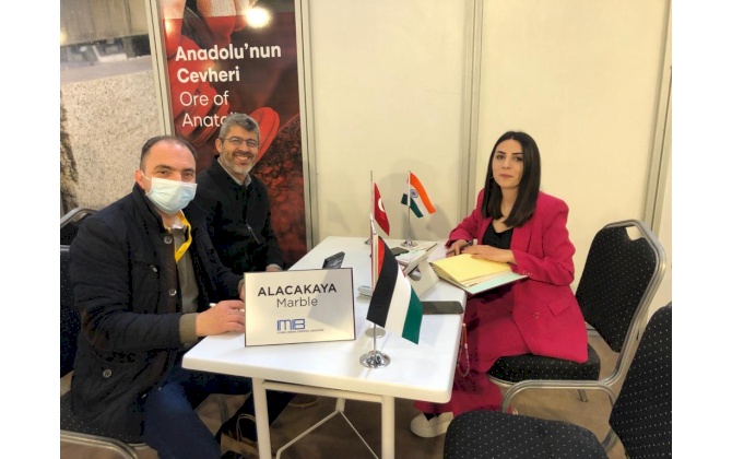 A Bethlehem Chamber of Commerce and Industry delegation attends the Izmir Stone & Marble Fair