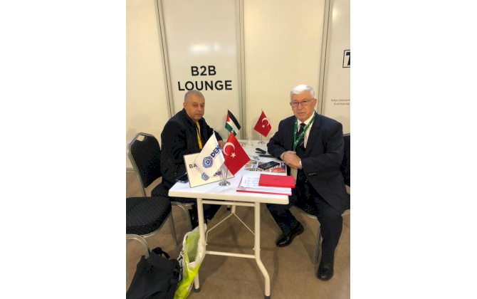 A Bethlehem Chamber of Commerce and Industry delegation attends the Izmir Stone & Marble Fair