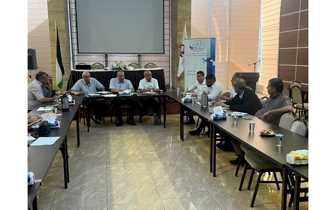 Bethlehem Chamber of Commerce and Industry organizes a meeting with the owners of Money exchange companies