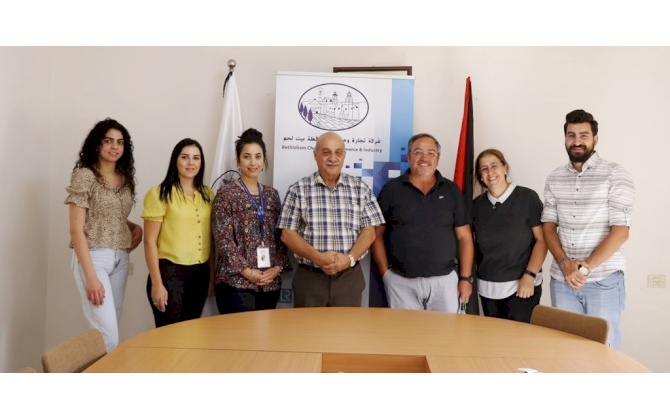 Bethlehem Chamber of Commerce and Industry welcomes Pro Terra Sancta Bethlehem