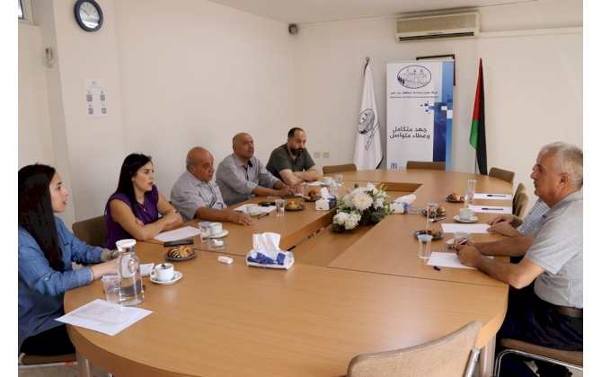 Bethlehem Chamber of Commerce and Industry meets with representatives of the Cologne HWK Chamber of Crafts project