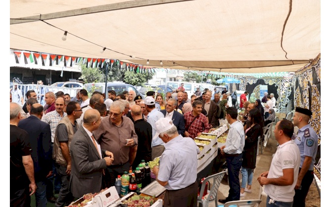 Bethlehem Chamber of Commerce and Industry launch the "The Grape and women products Market” event.