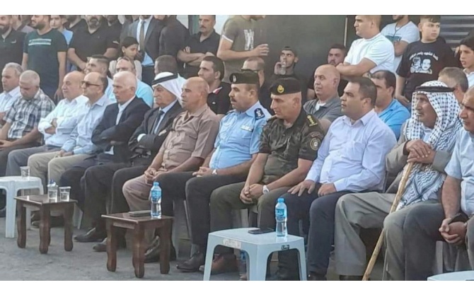 Bethlehem Chamber participates in the inauguration of the memorial for the martyrs of Beit Jibrin camp / Al-AZZEH