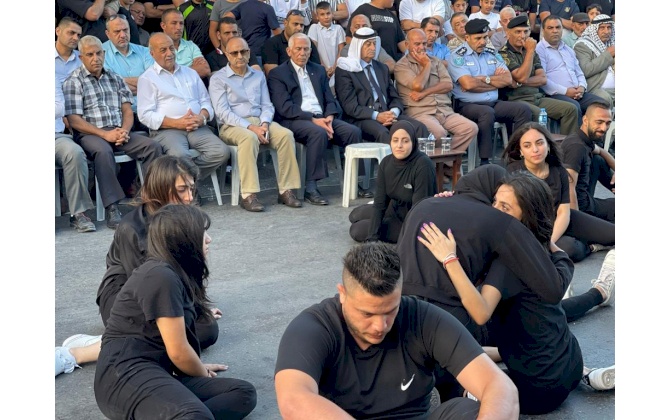 Bethlehem Chamber participates in the inauguration of the memorial for the martyrs of Beit Jibrin camp / Al-AZZEH