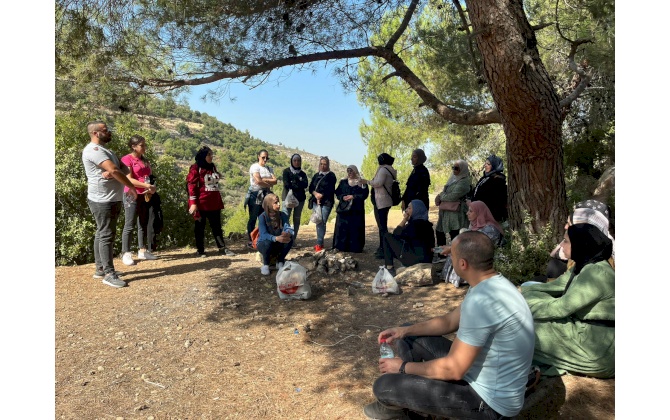 غرفة تجارة و صناعة محافظة بيت لحم تنظم مسار بـمُناسبة شهر اكتوبر الوردي‎