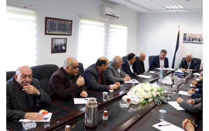 مجلس ادارة غرفة تجارة وصناعة محافظة بيت لحم توزع المناصب الادارية