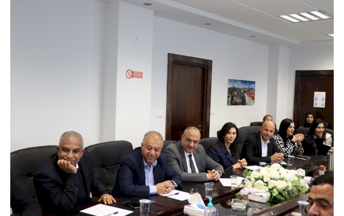 مجلس ادارة غرفة تجارة وصناعة محافظة بيت لحم توزع المناصب الادارية