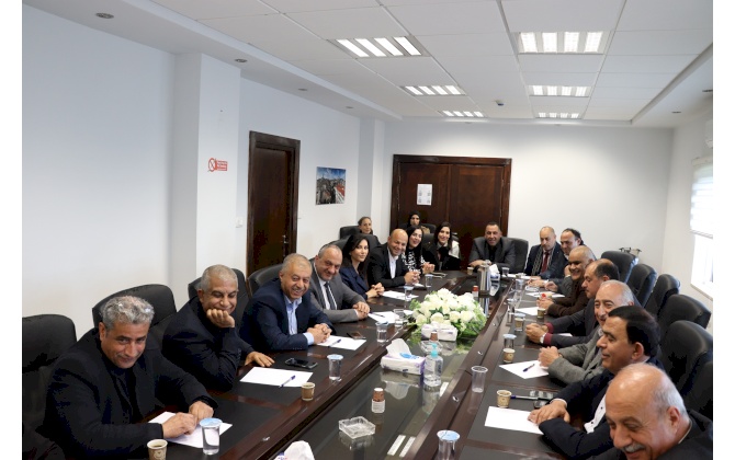 مجلس ادارة غرفة تجارة وصناعة محافظة بيت لحم توزع المناصب الادارية