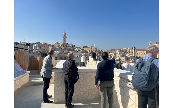 Bethlehem Chamber of Commerce and Industry receives a delegation from the Cologne Chamber of Craft