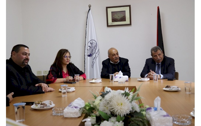 His Excellency Dr. Ramzi Khoury presents his congratulations to the Board of Directors of Bethlehem Chamber of Commerce and Industry