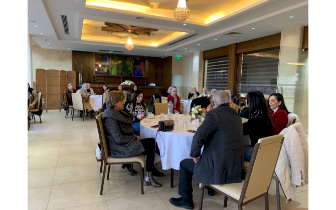 The Businesswomen Center held its first expanded meeting of businesswomen members