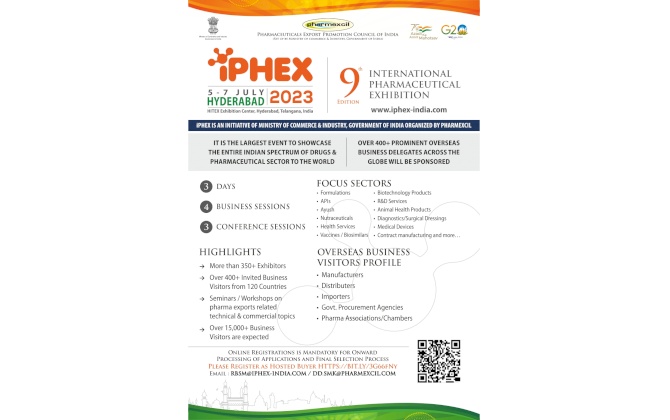المعرض الدولي التاسع للأدوية والرعاية الصحية iPhex 2023