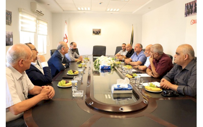 Dr. Muhammad Mustafa Meets with Bethlehem Chamber of Commerce and Industry