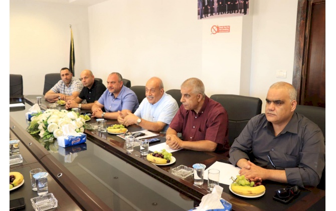 Dr. Muhammad Mustafa Meets with Bethlehem Chamber of Commerce and Industry