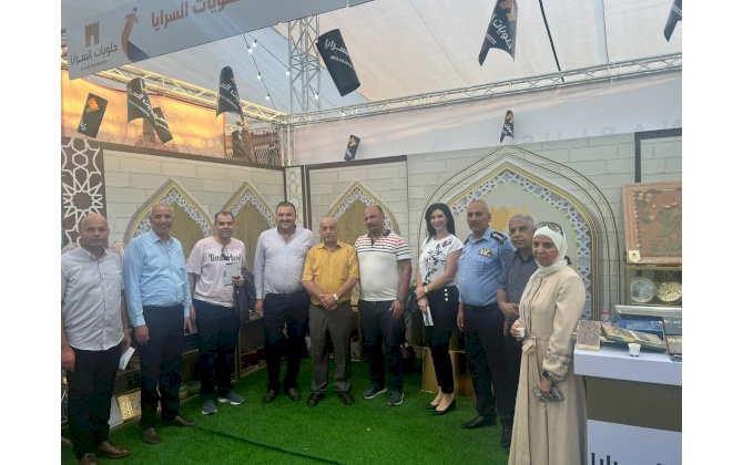 Bethlehem Chamber of Commerce and Industry visits "Nablus Expo 2023"
