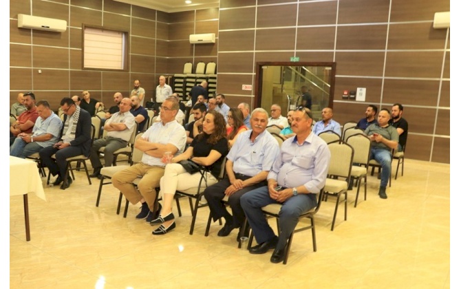 غرفة تجارة وصناعة محافظة بيت لحم تنظم لقاءً حوارياً حول الإجراءات الإسرائيلية وأثرها على الاقتصاد الفلسطيني 