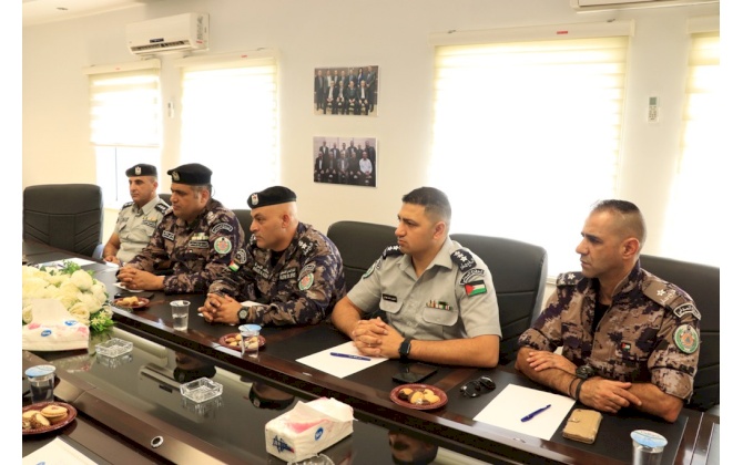 غرفة تجارة وصناعة مُحافظة بيت لحم تستقبل مدير الدفاع المدني في المُحافظة
