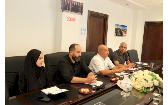 غرفة تجارة وصناعة مُحافظة بيت لحم تستقبل مدير الدفاع المدني في المُحافظة