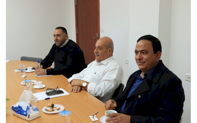غرفة تجارة وصناعة محافظة بيت لحم تستقبل الهيئة الإدارية لجمعية أصدقاء مستشفى بيت لحم للطب النفسي.