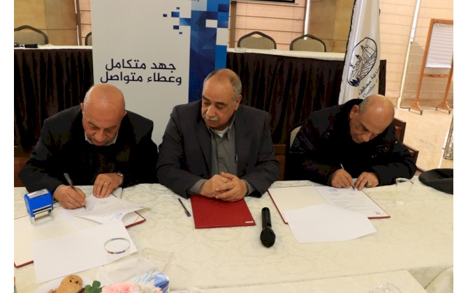 Bethlehem Chamber of Commerce and Industry signed cooperation agreements with Battir, Nahalin, and Hosan Municipalities