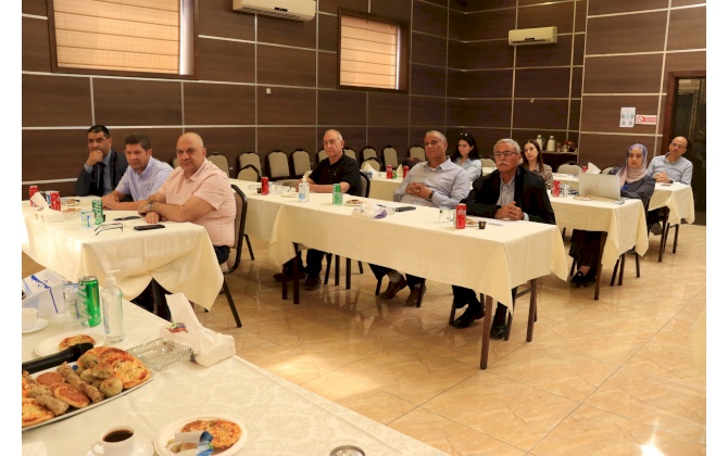 غرفة تجارة وصناعة محافظة بيت لحم تستقبل رئيس جمعية البنوك في فلسطين السيد ماهر المصري