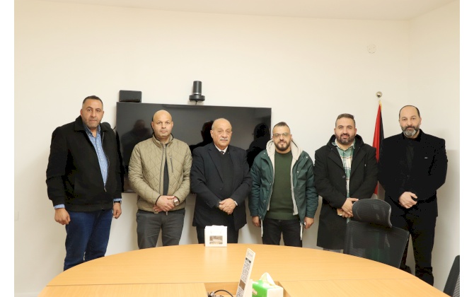 غرفة تجارة وصناعة محافظة بيت لحم و جمعية الرواد للثقافة والفنون تبحثان الاستعدادات لشهر رمضان المبارك
