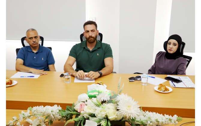 غرفة تجارة وصناعة محافظة بيت لحم و جمعية "خود وأعطي الخيرية" تبحثان مجالات العمل المشترك في المسؤولية المجتمعية