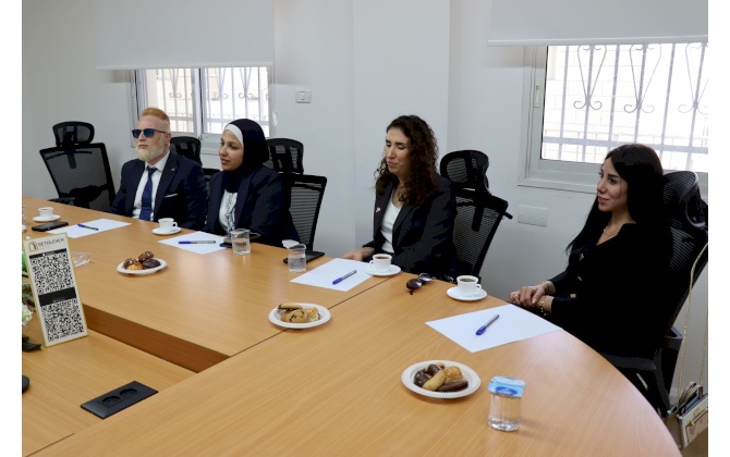 غرفة تجارة وصناعة محافظة بيت لحم تستقبل وفداً من بنك فلسطين
