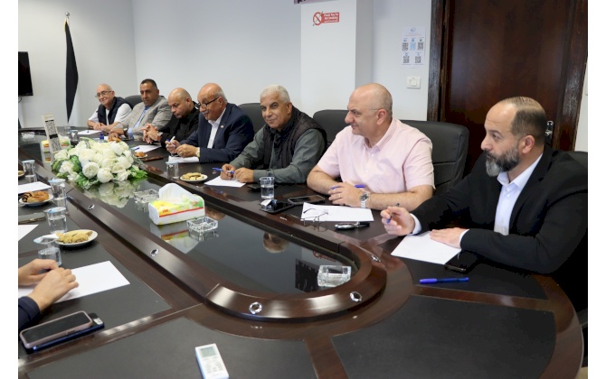 غرفة تجارة وصناعة محافظة بيت لحم تستقبل وفداً من بنك فلسطين لبحث تعزيز التعاون ودعم التنمية الاقتصادية.