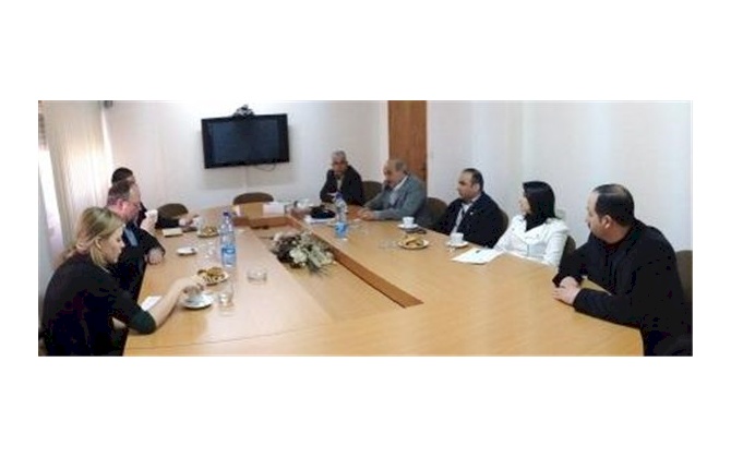 القنصل البريطاني يزور غرفة تجارة و صناعة محافظة بيت لحم