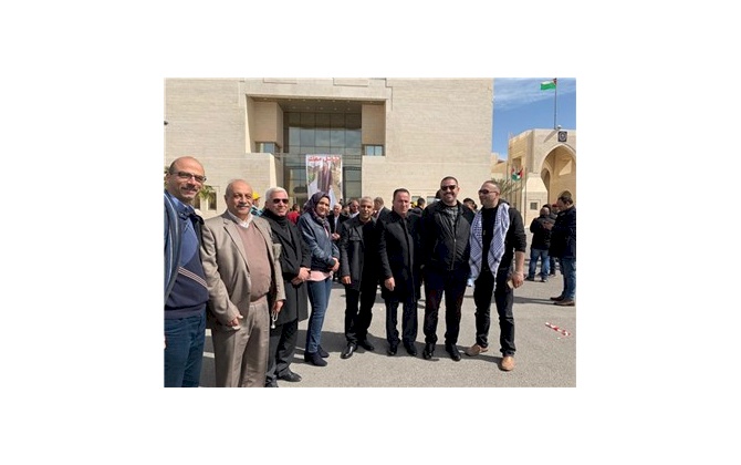 مشاركة وفد من غرفة تجارة وصناعة محافظة بيت لحم في وقفة دعم وتأييد للرئيس ومنظمة التحرير والقيادة