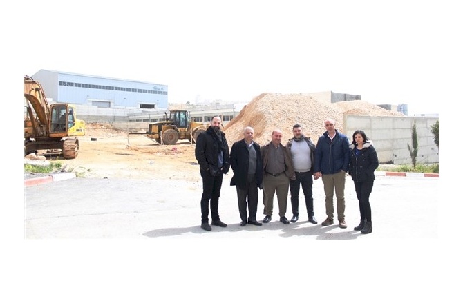 The Industrial Committee of Bethlehem Chamber of Commerce and Industry visits the Industrial Zone