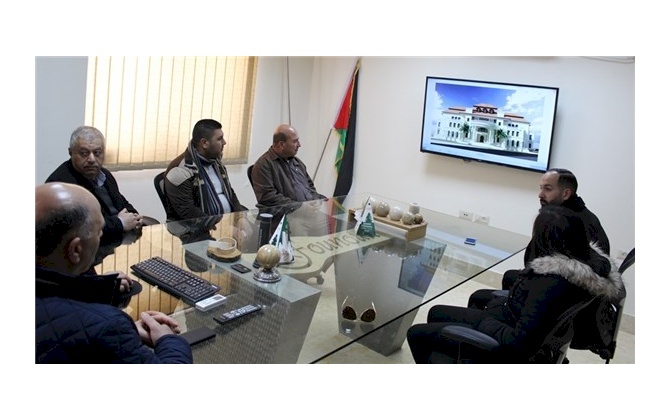 The Industrial Committee of Bethlehem Chamber of Commerce and Industry visits the Industrial Zone