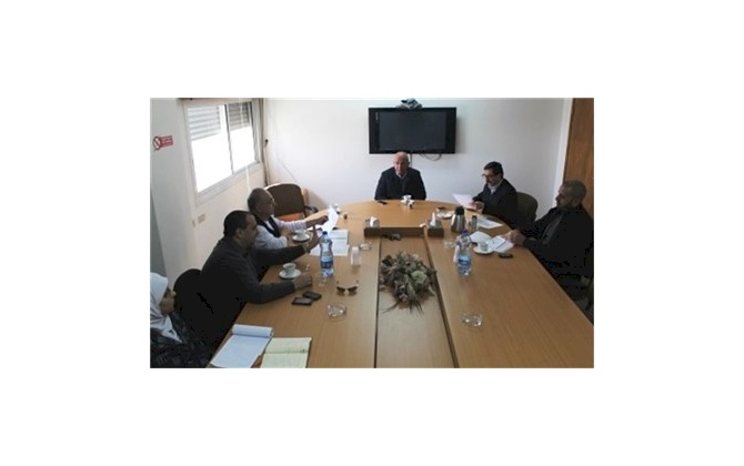 اللجنة الصناعية في غرفة تجارة وصناعة محافظة بيت لحم تعقد اجتماعاً مع ممثلي شركة كهرباء محافظة القدس