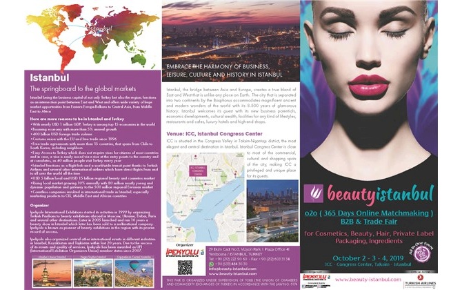 معرض بيوتي إسطنبول السنوي- Beauty Istanbul 2019