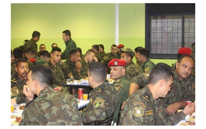 Bethlehem Chamber of Commerce and Industry joined the Palestinian National Security Forces in Ramadan Iftar