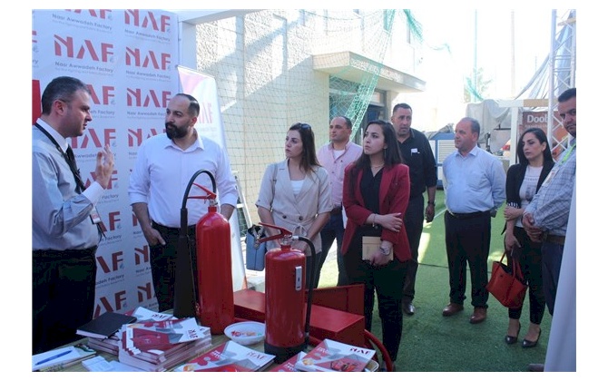 Bethlehem Chamber of Commerce and Industry visits the 5th Jordanian Industries Exhibition in Jenin