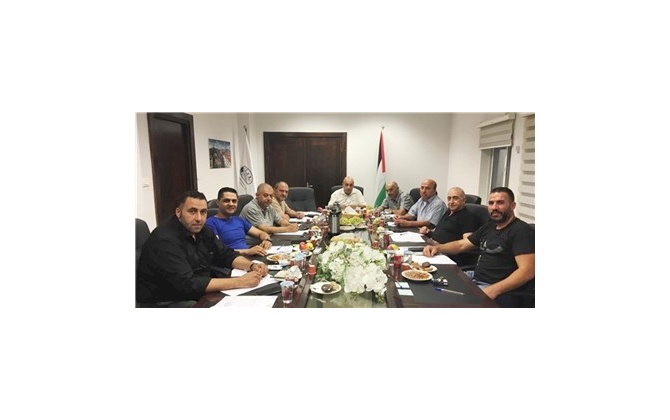 مجلس إدارة غرفة تجارة وصناعة محافظة بيت لحم يعقد اجتماعه الدوري