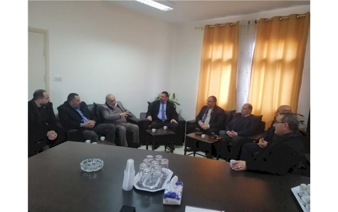 بلدية بيت ساحور تبحث سبل التعاون المشترك مع غرفة تجارة وصناعة محافظة بيت لحم