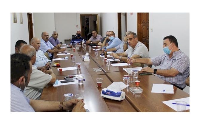 تنظيم لقاء للقطاعات الصناعية في غرفة تجارة و صناعة محافظة بيت لحم