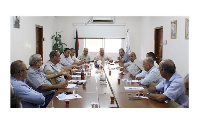 تنظيم لقاء للقطاعات الصناعية في غرفة تجارة و صناعة محافظة بيت لحم