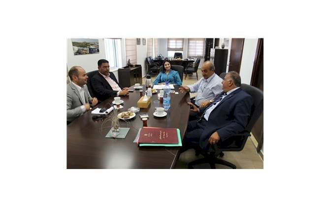 غرفة تجارة وصناعة محافظة بيت لحم تلتقي مدير مكتب العمل
